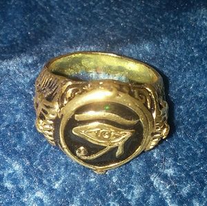 Mens Egyptian Themed Ring